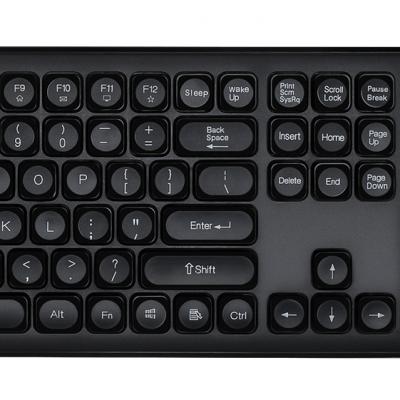 Wireless keyboard mouse combination